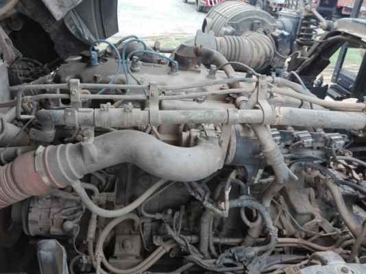 Isuzu 354 แรง ปี 55 หัวลากสิบล้อพร้อมหางเซมิดัมพ์ CNG น้ำหนักรถ 9,700 kg ไมล์ 32x,xxx รถห้างแท้ พร้อ
