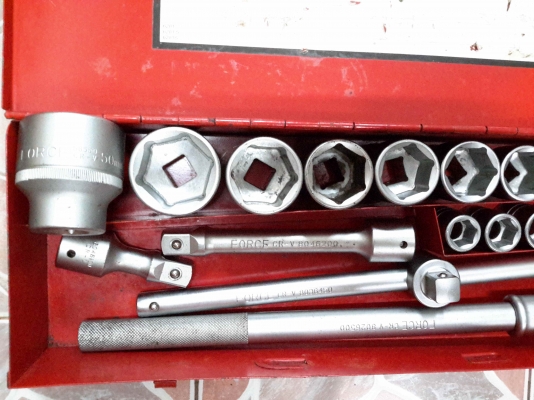 ชุดบล็อก 6 หุน 20 ชิ้น FORCE