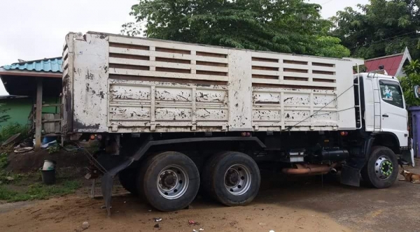 ขายรถพ่วงแม่ลูกดั๊มHONO 344 ปี56 ลูกสามมิต 3คาน ยาว7เมตร กระบะเหล็ก รถสวยพร้อมใช้งาน โทร 095-759-8578 หรือ 061-335-9866ราคาต่อรองได้