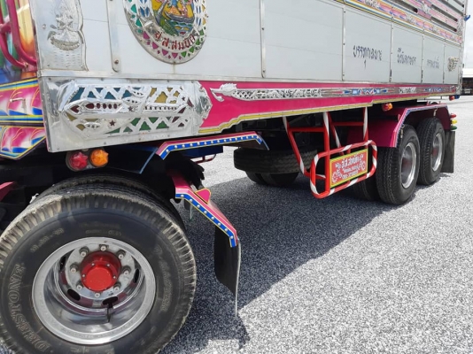 พ่วง 22 ล้อ ฮีโน่ 344 แรง Hi-Speed ปี 57 ปลายปี ไมล์ 270,000 กม. กระบะมิเนียม - ดั้ม อู่ ส.สมบัติ ชุดใหญ่ ใส่ของได้ 29.5 ตัน รถโรงสีเดิม