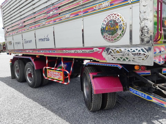 พ่วง 22 ล้อ ฮีโน่ 344 แรง Hi-Speed ปี 57 ปลายปี ไมล์ 270,000 กม. กระบะมิเนียม - ดั้ม อู่ ส.สมบัติ ชุดใหญ่ ใส่ของได้ 29.5 ตัน รถโรงสีเดิม