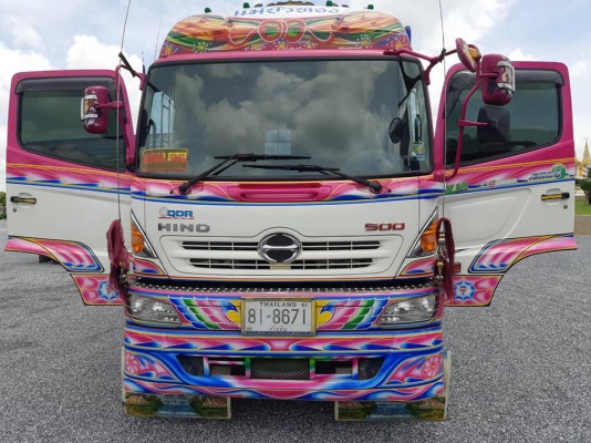 พ่วง 22 ล้อ ฮีโน่ 344 แรง Hi-Speed ปี 57 ปลายปี ไมล์ 270,000 กม. กระบะมิเนียม - ดั้ม อู่ ส.สมบัติ ชุดใหญ่ ใส่ของได้ 29.5 ตัน รถโรงสีเดิม