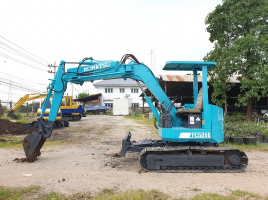 ขายแบคโฮ KOMATSU PC50UU-1