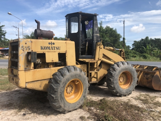 ขายรถตักเลี้ยวเอว komatsu 515 รถสวยสภาพดีพร้อมใช้ ขายรถตักเลี้ยวเอว komatsu 515 รถสวยสภาพดีพร้อมใช้