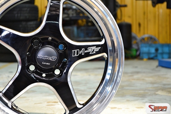 ล้อแม็กซ์ LENSO Project-D D1SF ขอบ15 นิ้ว 4x100 BKMA ล้อแม็กซ์ LENSO Project-D D1SF ขอบ15 นิ้ว 4x100 BKMA