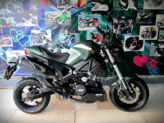 Demon125 สีเขียว ตัวท็อป Limited ชุดแต่งเท่จากศูนย์ 29900