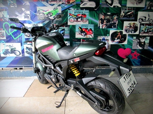 Demon125 สีเขียว ตัวท็อป Limited ชุดแต่งเท่จากศูนย์ 29900