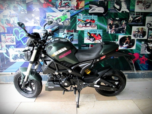 Demon125 สีเขียว ตัวท็อป Limited ชุดแต่งเท่จากศูนย์ 29900