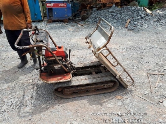 ขาย รถบรรทุก ตะขาบ YANMAR ดั๊มได้ เครื่องยนต์เบนซิน เก่าญี่ปุ่น พร้อมใช้งาน