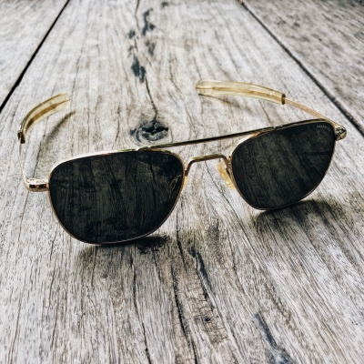 Randolph Engineering รุ่น Aviator AF-52 20mm. วินเทจ American Optical (hand made) ใส่ได้ทั้งหญิงและชาย