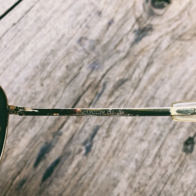 Randolph Engineering รุ่น Aviator AF-52 20mm. วินเทจ American Optical (hand made) ใส่ได้ทั้งหญิงและชาย