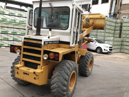 รถตักล้อยาง Komatsu 507 ขนาดกระบะ 1 คิว