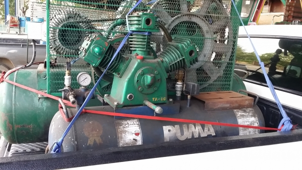 ขายหัวปั้มลม5แรง แถมถัง150ลิร ไม่มีมอเตอร์ เก็บงานราคาเปลี่ยน