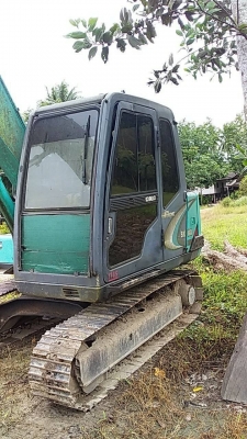 รถแบคโฮ KOBELCO SK60. สนใจติดต่อ 081 - 6079515