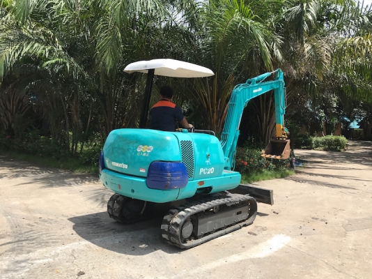 ขายKOMATSU PC20-7 คอนโทลน้ำมัน ปั้มแรง สวยเดิมจากญี่ปุ่น ทำงานสมบูรณ์ทุกระบบ รับรองไม่ผิดหวัง 245,000 เท่านั้น!!