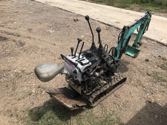 ขายแบคโฮKOBELCO SS1/2 (ขนขึ้นกระบะได้) เดิมจากญี่ปุ่น ทำงานสมบูรณ์ทุกระบบ รับรองไม่ผิดหวัง 55,000 เท่านั้น!!