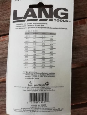 ฟิลเลอร์เกจ LANG ฟิลเลอร์เกจ LANG