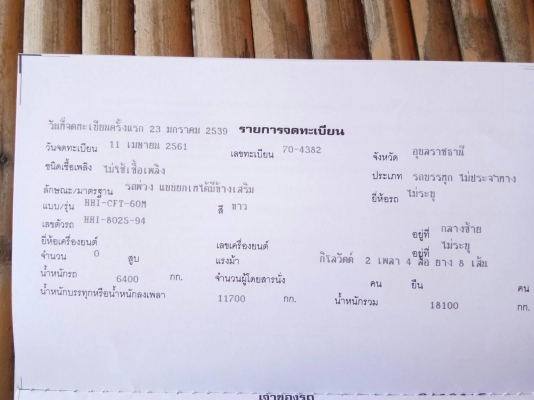 ขายจ้าลูกพ่วง2เพลาดั้ม สวยๆ