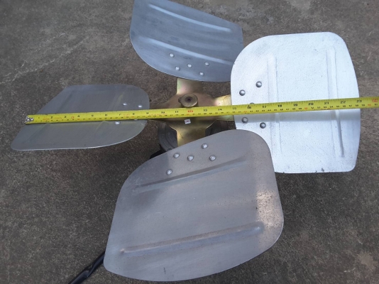 พัดลมระบายอากาศอุตสาหกรรม 23 นิ้ว