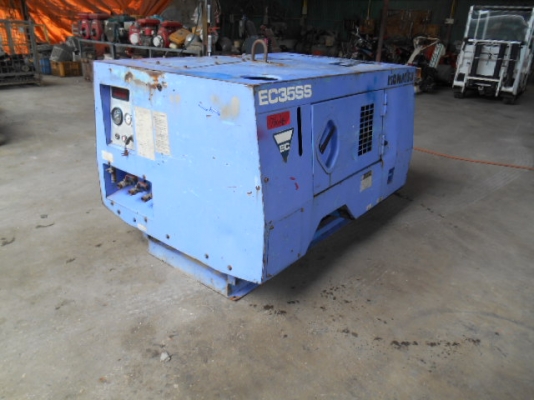ปั้มลมKOMATSU SCREW AIR COMPRESSOR EC35SSพร้อมใช้งาน