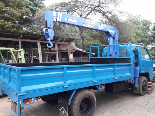 ขาย 6ล้อ isuzu 115แรง 7เครน TADANO 3 ตัน