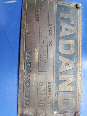 ขาย 6ล้อ isuzu 115แรง 7เครน TADANO 3 ตัน