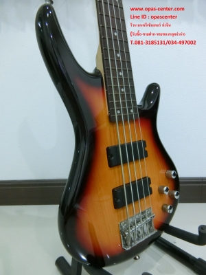เบสไฟฟ้า 5 สาย Sqoe สีซันเบิร์ส ทรง Ibanez มือสอง สภาพดี เบสไฟฟ้า 5 สาย Sqoe สีซันเบิร์ส ทรง Ibanez มือสอง สภาพดี
