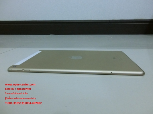 Apple iPad Air 2 Wi-Fi+Cellular 128 GB มีที่ชาร์ท สภาพใหม่ ใช้ได้ปกติทุกอย่าง ส่งฟรี