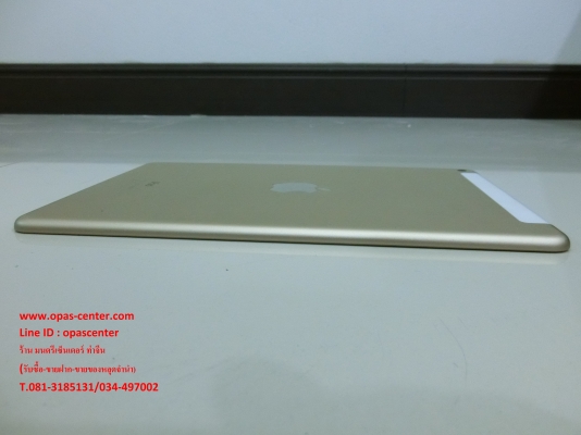 Apple iPad Air 2 Wi-Fi+Cellular 128 GB มีที่ชาร์ท สภาพใหม่ ใช้ได้ปกติทุกอย่าง ส่งฟรี