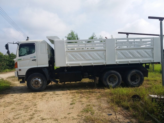 10 ล้อดั้ม hino 380 แรงม้า 2 เพลา มีระบบลากพ่วง