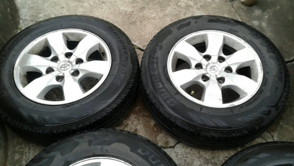 แม็กเอนไก ขอบ16 แท้  6รู139 รัดยาง บริดสโตน กลางปี16