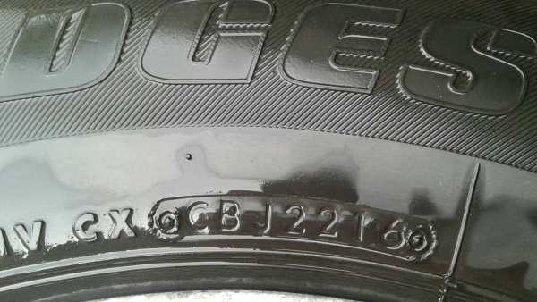 แม็กเอนไก ขอบ16 แท้  6รู139 รัดยาง บริดสโตน กลางปี16