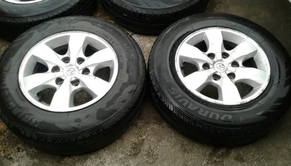 แม็กเอนไก ขอบ16 แท้  6รู139 รัดยาง บริดสโตน กลางปี16