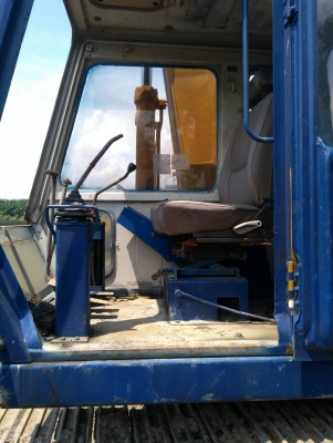 รถแบคโฮ KOBELCO เครื่อง ISUZU ปั๊ม K3V โซ่ใหม่ ใบแทร็ก 70 รถสภาพดี พร้อมใช้งาน มี VDO การทำงานให้ชม