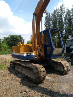 รถแบคโฮ KOBELCO เครื่อง ISUZU ปั๊ม K3V โซ่ใหม่ ใบแทร็ก 70 รถสภาพดี พร้อมใช้งาน มี VDO การทำงานให้ชม