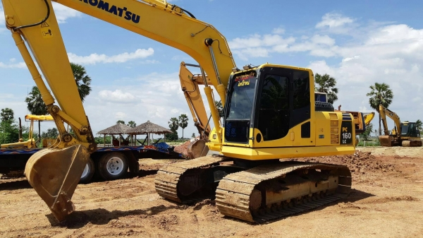มี VDO ให้ชม.KOMATSU PC160-8 ไมล์ 10624 ชม.เอกสารชุดจดทะเบียน ราคา 1450000