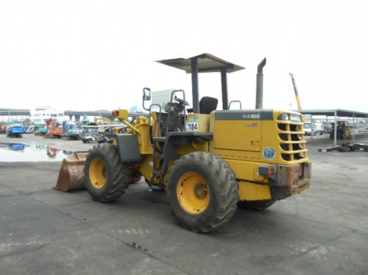 ขายรถตักล้อยาง KOMATSU WA100-3 (สภาพดี) ขายรถตักล้อยาง KOMATSU WA100-3 (สภาพดี)