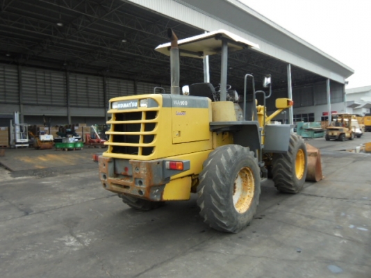 ขายรถตักล้อยาง KOMATSU WA100-3 (สภาพดี) ขายรถตักล้อยาง KOMATSU WA100-3 (สภาพดี)
