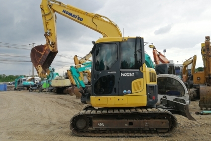 ขาย!! >>> Komatsu Pc78US รุ่น 8 สวยเต็ม ไมล์น้อย <<< เบอร์ติดต่อ 098-7155789 086-4631102