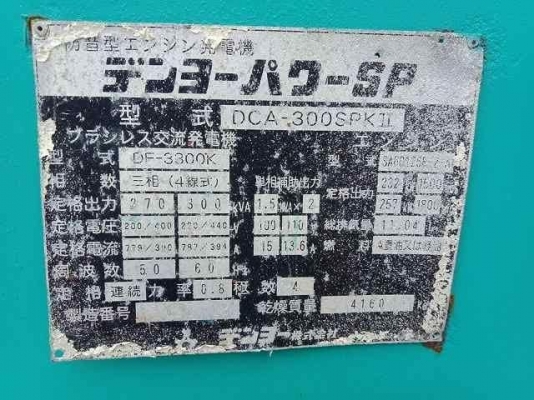 ขายเครื่องปั่นไฟมือสองสภาพเดิมๆจากญี่ปุ่นพร้อมใช้งานราคาแรง