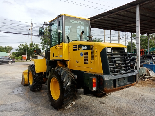 มาใหม่ครับ KOMATSU WA100-5 นำเข้าจากญี่ปุ่น โทร.090-986-2521 อ๊อบ