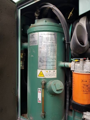 DIS70SB #เครื่องปั๊มลม มือสอง ขนาด 7 bar 70cfm. นำเข้าจากญี่ปุ่น by OEK 098-5625920