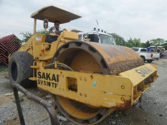 รถบดสั่นเสทือน10ตัน2เปลือก2เพลาSAKAI SV 510TFเครื่องIsuzu เล่มทะเบียน เจ้าของขายเอง รถบดสั่นเสทือน10ตัน2เปลือก2เพลาSAKAI SV 510TFเครื่องIsuzu เล่มทะเบียน เจ้าของขายเอง