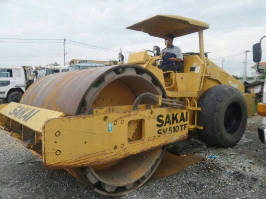 รถบดสั่นเสทือน10ตัน2เปลือก2เพลาSAKAI SV 510TFเครื่องIsuzu เล่มทะเบียน เจ้าของขายเอง รถบดสั่นเสทือน10ตัน2เปลือก2เพลาSAKAI SV 510TFเครื่องIsuzu เล่มทะเบียน เจ้าของขายเอง