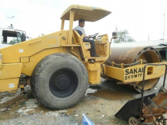 รถบดสั่นเสทือน10ตัน2เปลือก2เพลาSAKAI SV 510TFเครื่องIsuzu เล่มทะเบียน เจ้าของขายเอง รถบดสั่นเสทือน10ตัน2เปลือก2เพลาSAKAI SV 510TFเครื่องIsuzu เล่มทะเบียน เจ้าของขายเอง