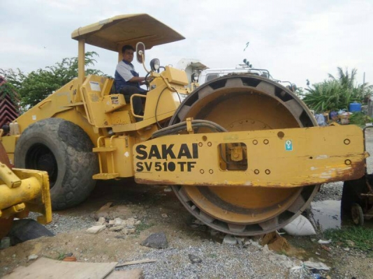 รถบดสั่นเสทือน10ตัน2เปลือก2เพลาSAKAI SV 510TFเครื่องIsuzu เล่มทะเบียน เจ้าของขายเอง รถบดสั่นเสทือน10ตัน2เปลือก2เพลาSAKAI SV 510TFเครื่องIsuzu เล่มทะเบียน เจ้าของขายเอง