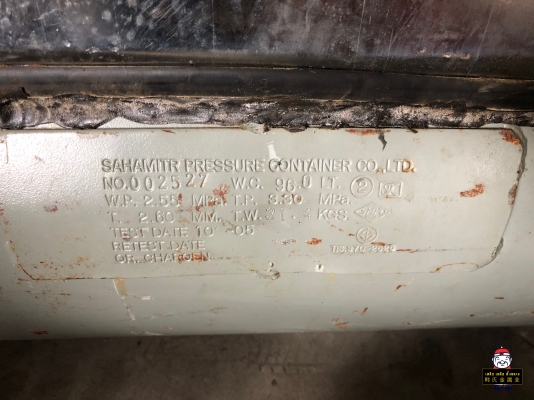 ถังแก๊สติดรถยนต์สหมิตรถังแก๊ส ขนาด 96 ลิตร (พร้อมแก๊สในถัง) ถังแก๊สติดรถยนต์สหมิตรถังแก๊ส ขนาด 96 ลิตร (พร้อมแก๊สในถัง)