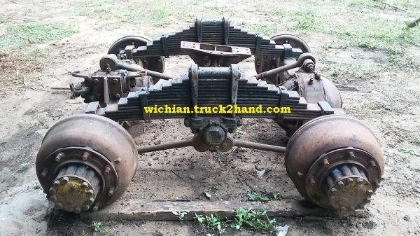 ขายแล้วครับ ชุดช่วงล่างอีซูซุหน้ายาว รุ่นTW,TX สองเพลายกแพเฟืองท้ายเจ7/39 แหนบใหญ่แล้วขาย30,000บาท.