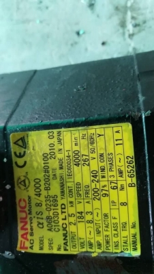 ลูกละ 1900 บ.ส่งถึงบ้านฟรี โทร 083-2000058 LINE ID: line832923 มอเตอร์เซอร์โวยี่ห้อ FANUC ขนาด2.5KW( ลูกละ 1900 บ.ส่งถึงบ้านฟรี โทร 083-2000058 LINE ID: line832923 มอเตอร์เซอร์โวยี่ห้อ FANUC ขนาด2.5KW(