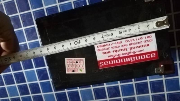 คู่ละ 700 บ.ส่งถึงบ้านฟรี โทร 083-2000058 LINE ID: line832923 แบตเตอรี ขนาด 12 V กระแส 12 A. เทสกระแ